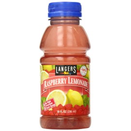 Langers Juice, Raspberry Lemonade, 10 Fl Oz (Pack of 12)