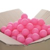 100 x Plain Colour Ping Pong Table Tennis Balls 40mm