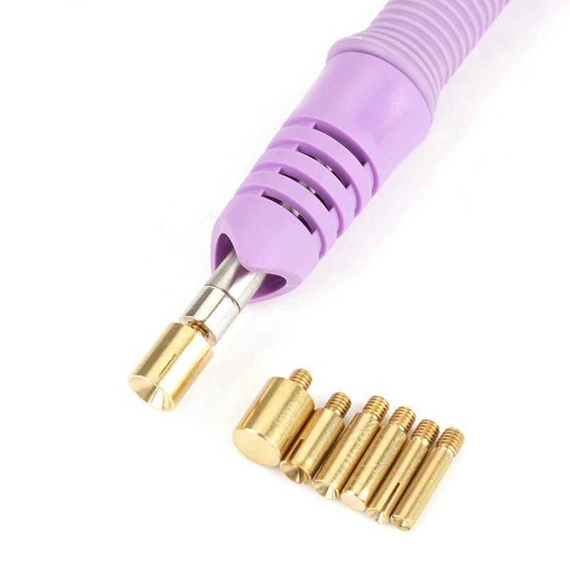 Hot Fix IrOn On Applicator Wand Heat Gun for Rhinestone