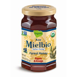 MIELBIO Organic Forest Honey, 10.58 oz, (Pack 1)