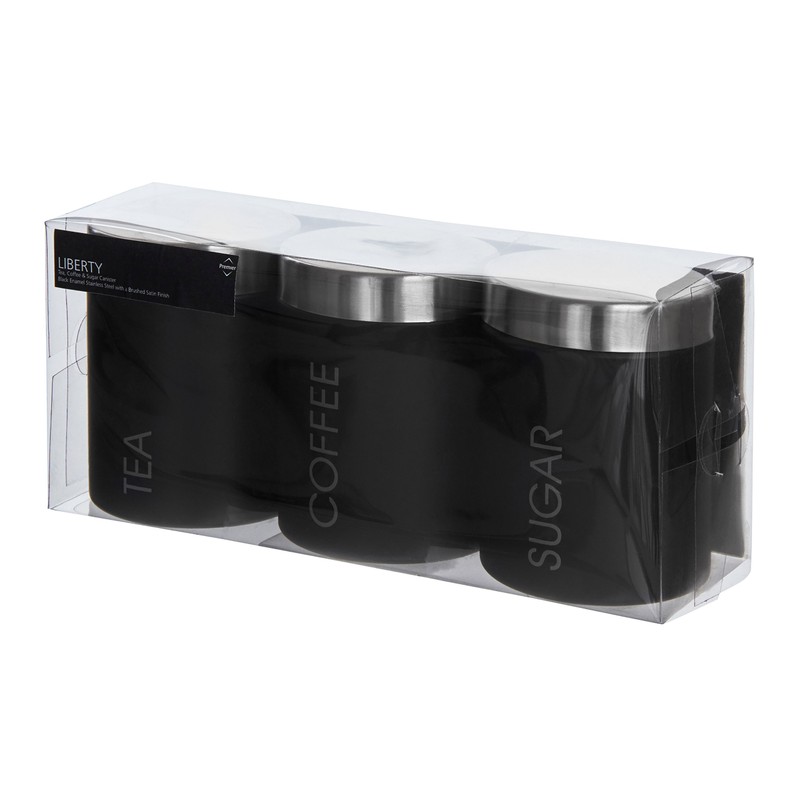 Premier Housewares Liberty Tea, Coffee and Sugar Canisters - Set