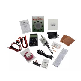 ProTechTrader Beginners Tool Kit Soldering Iron & Multimeter Learning Electronics Basics Pack
