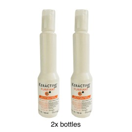 keractive 2 X Keractive Shampoo Deep Hair Cleansing Capillary Protective Treatment