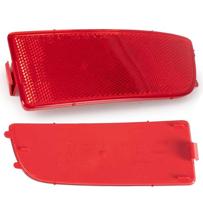 Easy Link Reflector Right Bumper Rear Reflector Compatible with Mercedes
