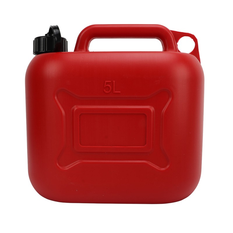 Gas Can 5L 1.3 Gallon ABS Leakage Free Red Portable