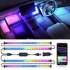 RGB+IC Car LED Lights, Smart 72 LED Car Interior Lights
