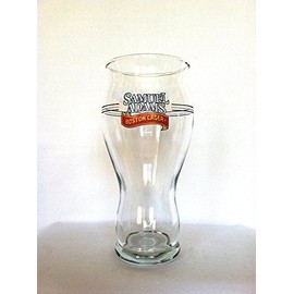 Samuel Adams Boston Lager Beer Glass (with decorative lines)