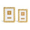 Two's Company Golden Ore Set Of 2 Photo Frame in
