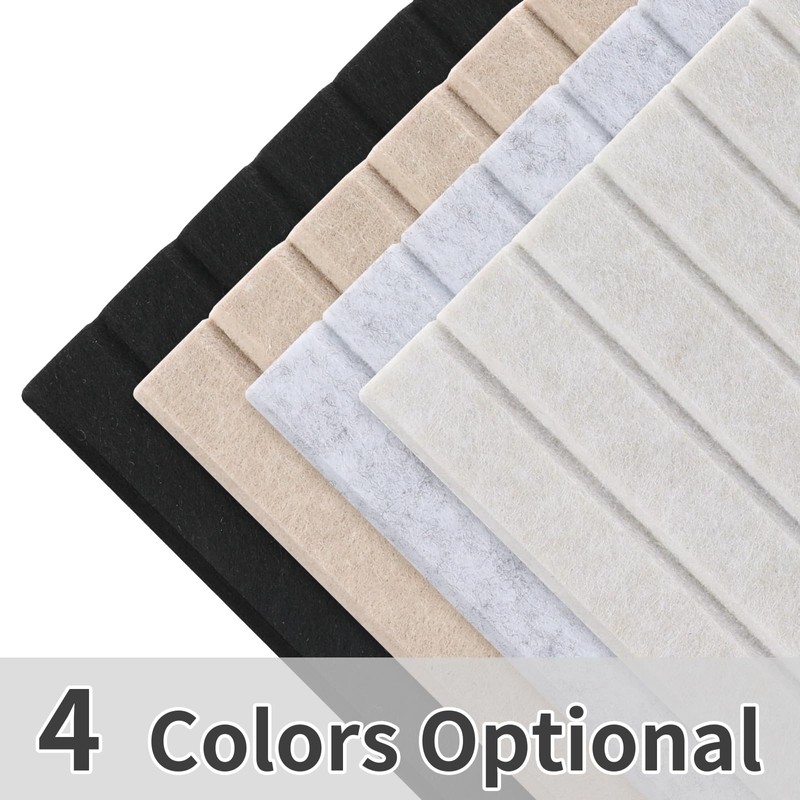 Smarpau 12 Pack Large Cork Board, 48"x36" Felt Bulletin Board,