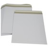 12" Strong White LP Record Mailers Envelopes White Cardboard Self