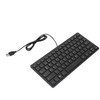 Keyboard 78 Key Mute Ultra Thin Wired Mini USB Interface
