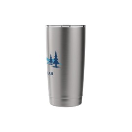 Park City Utah Ski Resort Mountains Stainless Steel Insulated Tumbler