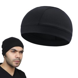Unbranded Men Women Cooling Skull Cap Helmet Liner Sweat Wicking Cycling Sport Beanie Hat