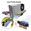chenyang PCI-E X1 Extension Adapter PCI Express X1 Low Profile