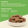 MON2SUN Dog Treats 2 Inch Chicken & Oat Treats with