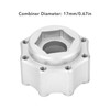 4pcs 17mm Hex Adapter Professional Aluminum Alloy Fine Machined 3.8