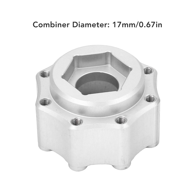 4pcs 17mm Hex Adapter Professional Aluminum Alloy Fine Machined 3.8