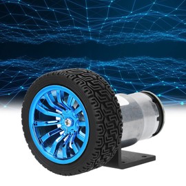 Encoder Motor Set, Shaft DC Gear Motor Dc Gear Motor DC 12V Encoder Motor Balance Car Encoder Motor Dc Motor Encoder for Printer for Robot(1000RPM)