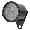Motorcycle Instrument Digital Display Tachometer Speedometer Odometer Black