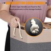 ASXSONN Storage Bins (6 Pack), Closet Storage Bins with Label
