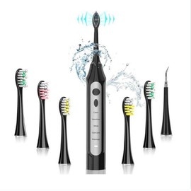 Grinest Teeth Cleaner Kit With Electric Toothbrush, Home Oral Care, Multiple Cleaning Modes, USB Rechargeable With Tool Accessories father's day gift rechargeable toothbrush Rechargeable Smart electric toothbrush