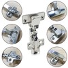 4 Pieces 105° Hinge with Damper, Standard Hinge for Kitchen