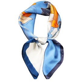 Dailyacc Hair Bandanas Scarf For Women Lightweight Fashion Neck Silk Satin Head Scarves For Sleeping Handbags Scarf