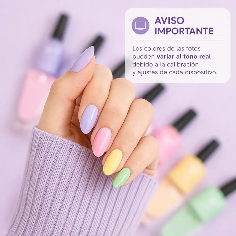 Miss Cherry Gel Semipermanente 12pz Para Uñas Uvled