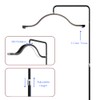 LED Half Moon Floor Lamp, Eyelash Light, Esthetician Light, Permanent