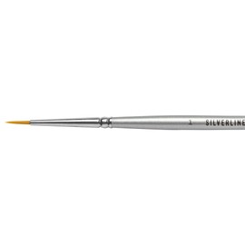 Jacksons Silverline Watercolour Brush: Series 986 Round: Size 1