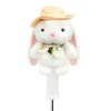 Funny Pudding White Rabbit Golf Headcover, Animals Plush Golf Club