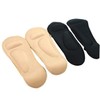 Healeved Arch Support Invisible Liner Socks 3D Padded Cushion Socks