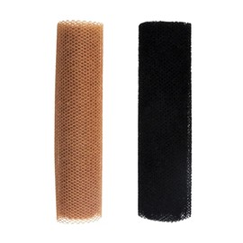 2 piece African exfoliating mesh, African Long Body mesh sponge skin back scrubber, suitable for daily shower bath exfoliating elastic bath sponge, women and men daily use to remove dead skin