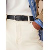 NEXT Regular Fit Leather Belt, navy, L