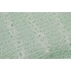 Kikulon Body Towel, Bubble Star, Soft, Green, Set of 2