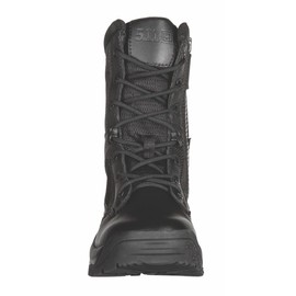 5.11 Tactical Women's A.T.A.C. 2.0 Boots, 8 Inches, Side Zipper, Style 12403, Black (New), Women's Size 9.5 Regular