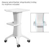 YIPONYT Beauty Salon Trolley Cart with Wheels, Aluminum Alloy Salon