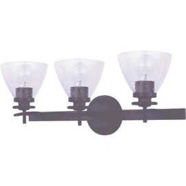 Home Impressions (1)-Home Impressions 3-Bulb Oil Rubbed Bronze Vanity Bath Light. IVL256A03ORB-S