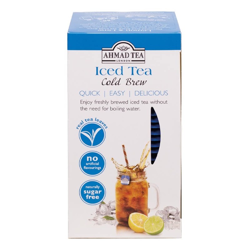 Ahmad Tea Lemon & Lime Cold Brew | Black Tea