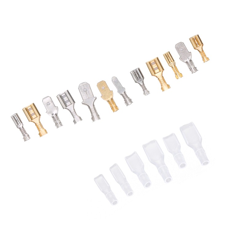 540Pcs Wire Connectors Kit Spade Terminals Set Industrial Accessories 2.8/4.8/6.3Type