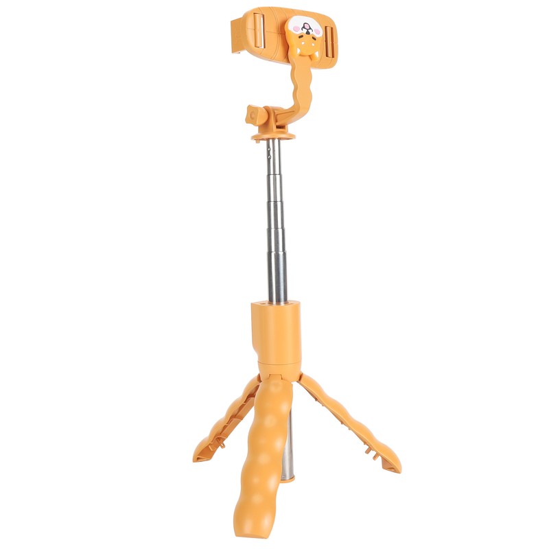Cute Cartoon Puppy Selfie Stick Tripod 26.4 Inch Extendable Handheld