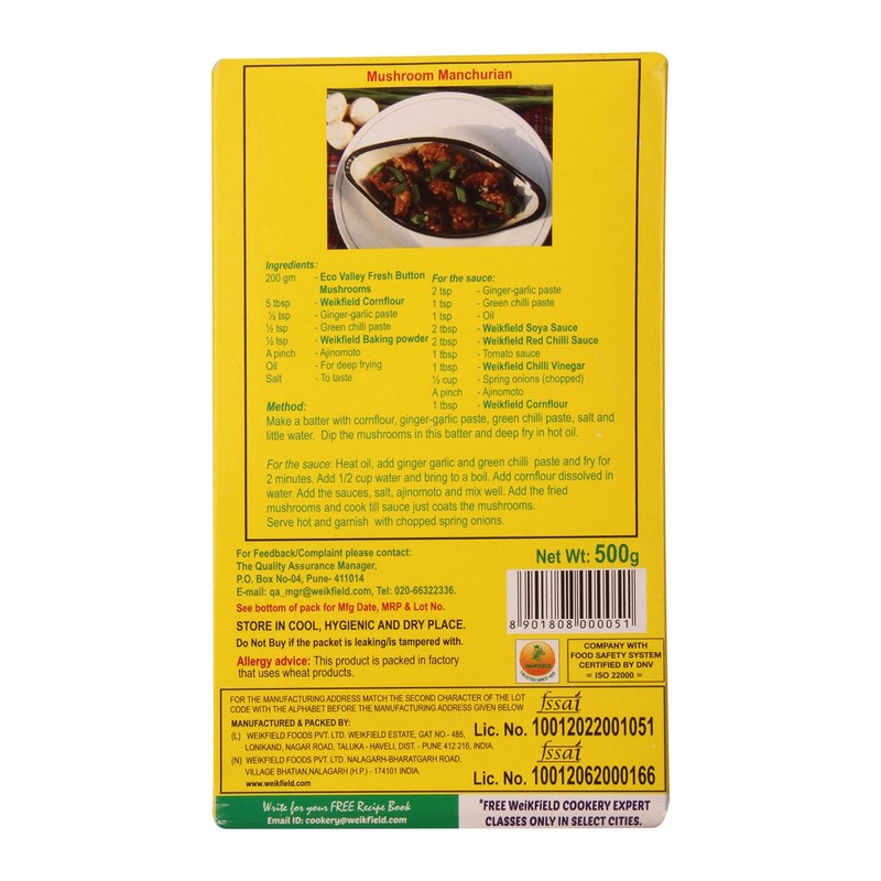 Weikfield Cornflour - 500 gm