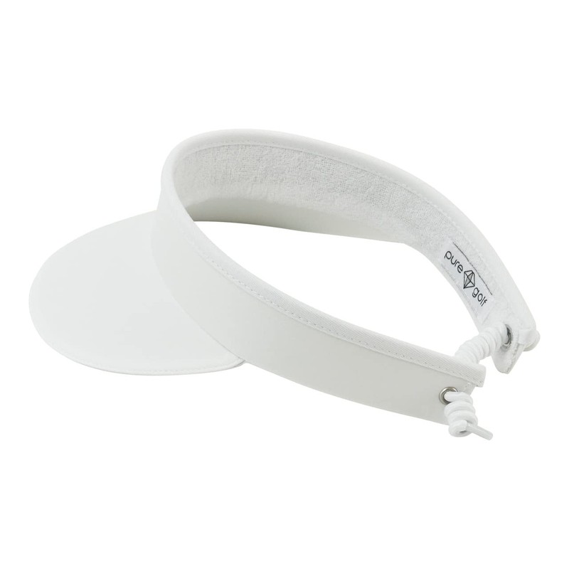 Pure Golf Womens Visor | Telephone Wire | Built in