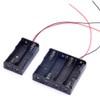 Cylewet Plastic Battery Storage Holder Case Holder Box for 4