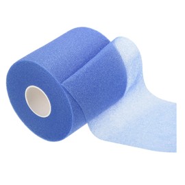 M METERXITY Badminton Grip Cushion Wrap - PE Tennis Badminton Racket Grip Tape Anti Slip Backing Film, Apply to Ball Racket Sports Training (30 Yard, Blue)