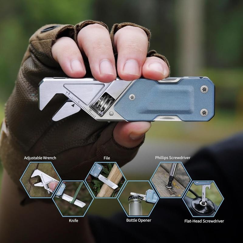 EDC Multi Tool, 6 in 1 Wrench Multitool with ,