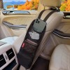 CCR Technology Black Front Seat Side Storage Hanging Mesh Pocket