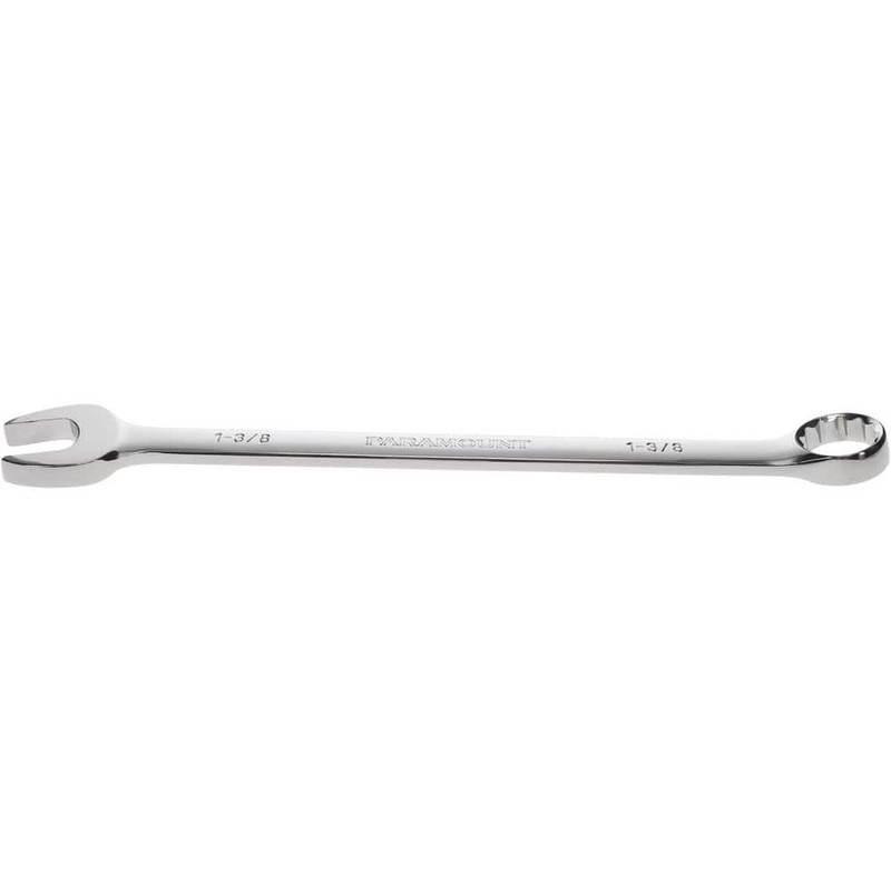 Paramount SAE Combination Wrench: 1-3/8" Open & Box Ends