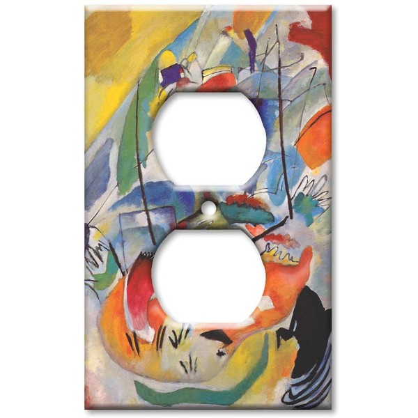 Outlet Cover Switch Plate - Kandinsky: Sea Battle