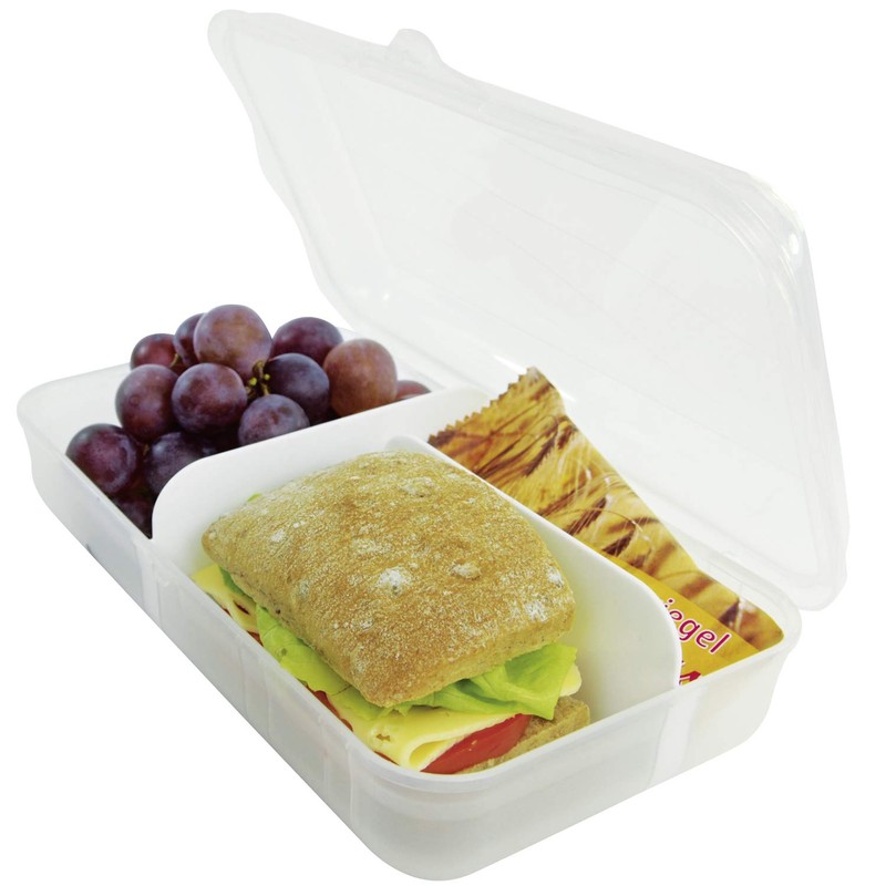 Rotho Fun Lunch Box with Removable Divider Plastic (BPA Free)